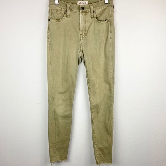 Madewell High Rise Raw-Hem Skinny Jeans - Picture 3 of 9